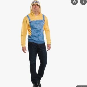 Rubie Costume Minion Hoodie Jacket for Adult
